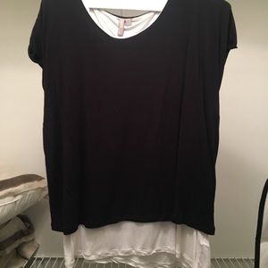 ASOS double layer maternity nursing tee, EUC